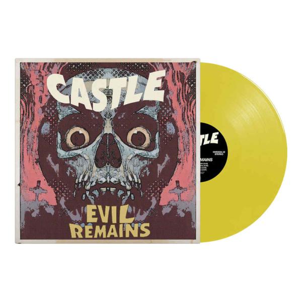 Castle - Evil Remains LP (Transparent Yellow Vinyl)
